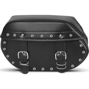 Zavazadlo na motocykl Sedlové kožené brašny na motorku TXR DS5D, pár (42cm x 26cm x 16cm) (Malé kožené moto-brašny na chopper/cruiser)