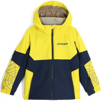 Chlapecká bunda Chlapecká lyžařská bunda Spyder CHALLENGER - žlutá 104