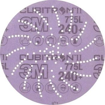 Brusný kotouč Kotouč na suchý zip 127 mm zrnitost 240+ 3M Xtract Cubitron II 775L