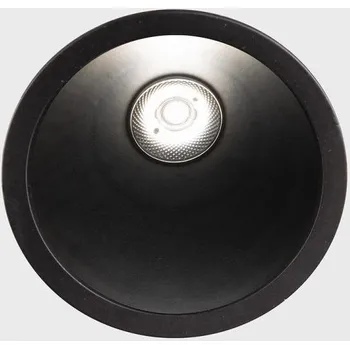 Koupelnové svítidlo KOHLLIGHTING NOON zapuštěné svítidlo s rámečkem černá 7 W 4000K fázové stmívání - KOHL-Lighting KHL K50800.02.RF.BK-BK.38.ST.8.40.PC