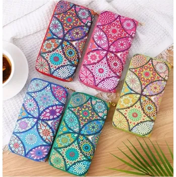 Peněženka Velká módní barevná peněženka (Dámská peněženka )