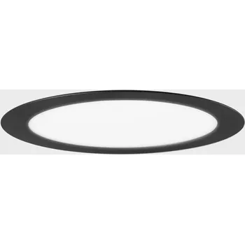 Koupelnové svítidlo KOHLLIGHTING DISC zapuštěné svítidlo s rámečkem černá 56 W 3000K PUSH - KOHL-Lighting KHL K51702.07.RF.BK-BK.OP.ST.8.30.PU