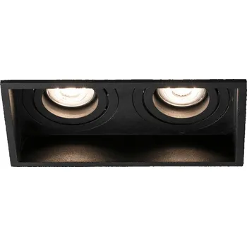 Svítidlo FARO HYDE SQ zapuštěné nastavitelné hranaté stropní svítidlo, černá, 2L - FARO FARO 40127
