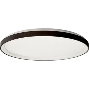 LIGHT IMPRESSIONS Deko-Light stropní přisazené svítidlo Merope 800 60W 3000/4000K 4900lm tmavě černá RAL 9005 - LIGHT IMPRESSIONS IMPR 348195