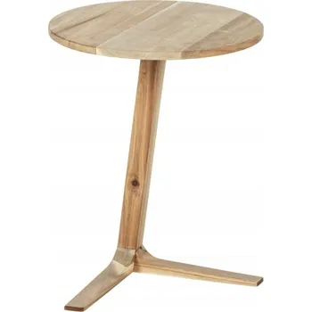 Konferenční stolek Konferenční stolek Wenko kulatý 40 x 40 x 50 cm, odstíny hnědé