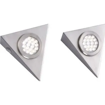 Nástěnné svítidlo PAULNEUHAUS HELENA LED skříňkové svítidlo, sada, kuchyňské svítidlo 3000K - PAUL NEUHAUS PN 1119-55-2