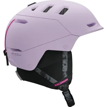 Lyžařská helma Salomon HUSK PRO MIPS, Evening Haze Echo, 24/25 Helmy vel.: M/56-59