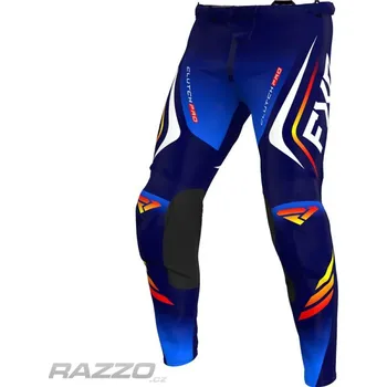 Moto kalhoty MX kalhoty FXR Clutch Pro MX Pant Navy Inferno 2025 34
