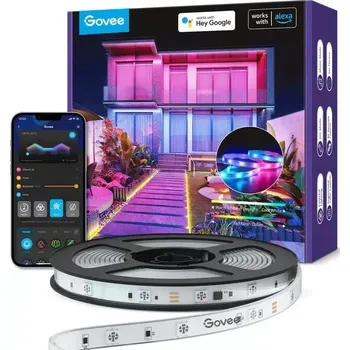 LED páska Govee H6172 Venkovní SMART RGBIC LED pásek 10 METRŮ