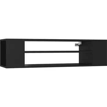 Televizní stolek Závěsná TV skříňka 100x30x26,5 cm černá