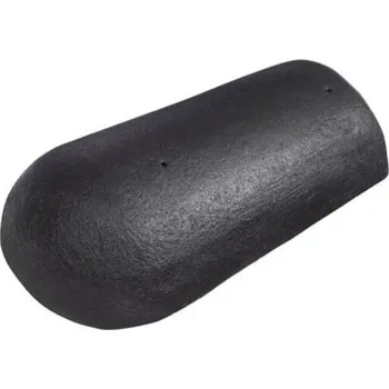 betonová krytina Hřebenáč BMI BRAMAC EU koncový s vrutem protector – ebenově černá