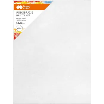 Textilie Malířské plátno Happy Color 30x40 cm MDF 4 mm - bílé