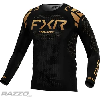 cyklistický dres Pánský MX dres FXR Helium MX Jersey Texas Tea 2025 XXL