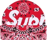 Supreme Big Logo Beanie Red Bandana Velikost: ONE SIZE