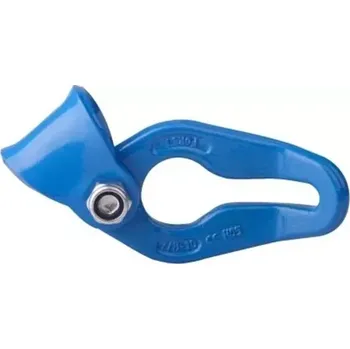 Sekera Jednostranný kluzný třmen G100 7/8 mm 45°, modrý (IT-32175) (Jednostranný kluzák G100 45° na lano lesnického navijáku, vhodný pro řetězy 7/8 mm. Snadná montáž na lano lesnického navijáku. Max. pracovní zatížení 6.250 kg.)