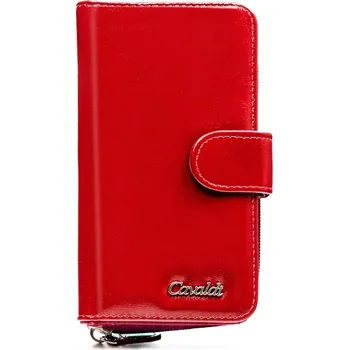 Peněženka Prostorná, velká dámská peněženka z ekologické kůže Barva: červený