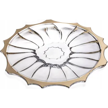 Talíř Aurum Plantica talíř 35 cm se zlatým okrajem