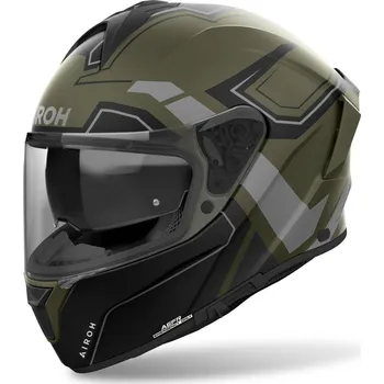 Helma na motorku Přilba SPARK 2 Dart, AIROH (khaki matná) 2026 (Velikost: L)
