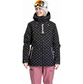 Dámská bunda na lyže/snowboard Meatfly Kirsten 24/25 Dusty Color Dots S