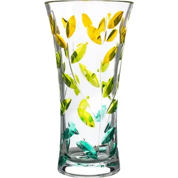 Váza Skleněná váza Bohemia Prestige Laurus Summer 30 cm Rychlá expedice, doprava zdarma od 999,-