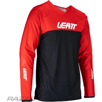 cyklistický dres Pánský dres LEATT Moto 4.5 Enduro Jersey Red L