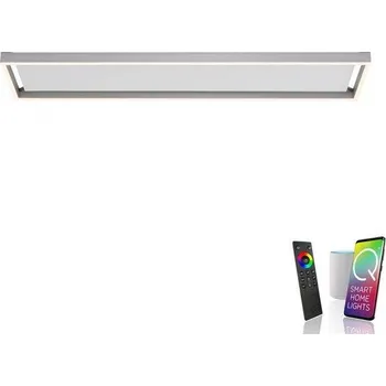 PAULNEUHAUS Paul Neuhaus, Q-KAAN, LED stropní svítidlo, ocel, Smart Home ZigBee 2700-5000K - PAUL NEUHAUS PN 6531-55