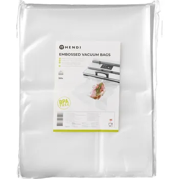 Reliéfní vakuové sáčky - 100 ks, HENDI, 100 ks, 300x400mm