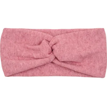 Čepice dámská růžová svetrovinová čelenka