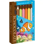 Pastelky z belgické mléčné čokolády Nemo 100g