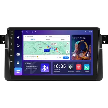 Autorádio B129 Isudar 2DIN autorádio T68B-IEV12 Android, BMW E46