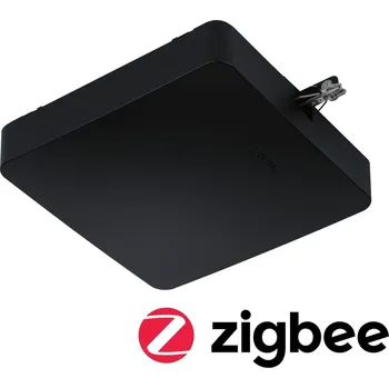 Svítidlo PAULMANN URail napájení Smart Home Zigbee Mitte 227x196mm max. 300W černá mat - PAULMANN P 96819