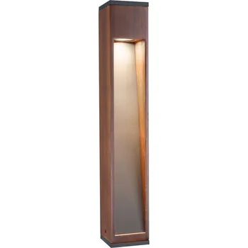 Venkovní osvětlení PAULMANN Stojací svítidlo Trabia IP44 hranaté 600mm 3000K 3,5W 230V 38° dřevo GU10 dřevo - PAULMANN P 94678