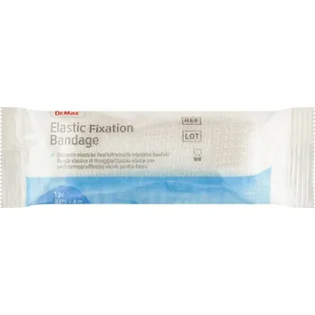 Dr. Max Elastic Fixation Bandage 8 cm x 4 m 1 ks