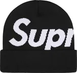 Supreme Big Logo Beanie black Velikost: ONE SIZE