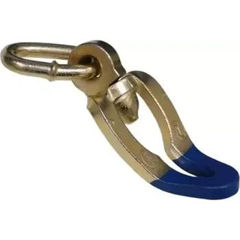 Sekera Oko na kluzák 45° s otočným čepem na POK (IT-37240) (Náhradní oko na kluzák 45° s otočným čepem na POK nebo na koncovku lana 3POK. Pro hranaté řetězy průměru 6-8 mm s maximálním pracovním zatížením 7.500 kg.)