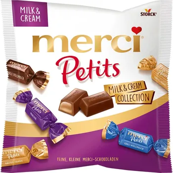 Čokoláda Merci Petits Milk&Cream Collection 125g
