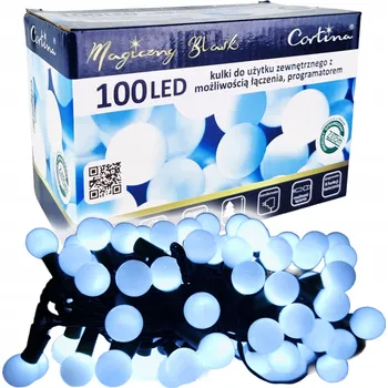 Vánoční dekorace Vánoční osvětlení na stromeček Cortina venkovní 8,5 m 51 - 100 světel