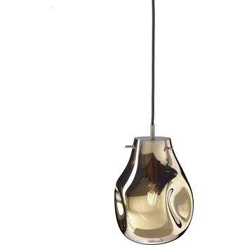 BOMMA-BMRC Závěsné svítidlo SOAP malé zlaté, nerez kování, E27 s canopy (1/60/95107/A/600LG/270/A/2,5) - BOMMA BOMMA 1/60/95107/A/600LG/270/A/2,5