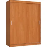 Šatní skříň s posuvnými dveřmi 150 cm MONO olcha
