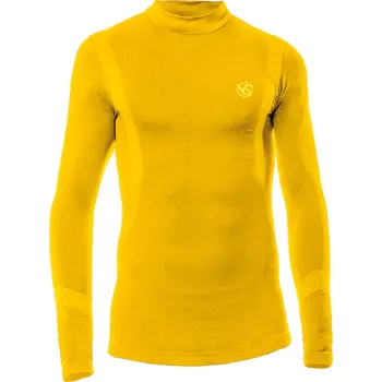 VIVASPORT Dětské funkční sportovní triko s dlouhým rukávem Barva: Yellow, Velikost: 5/6