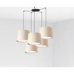 FARO CONGA závěsné svítidlo, béžová, 5L - FARO FARO 64314-55-5L