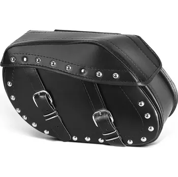 Zavazadlo na motocykl Sedlové kožené brašny na motorku TXR DS9D, pár (42cm x 26cm x 18cm) (Kožené moto-brašny na chopper/cruiser)