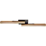 LIGHT IMPRESSIONS Deko-Light stropní přisazené svítidlo, Madera, 22 W, DIM, 3000 K, přírodní dub, 100-240V 2740 lm 1100 mm hnědá/černá - LIGHT IMPRESSIONS IMPR 348212