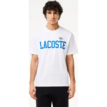 Pánské tričko Tričko Lacoste White 001 1066754 S