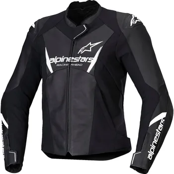 Moto bunda Bunda STELLA FASTER 3, ALPINESTARS (černá/bílá) 2026 (Velikost: 40)