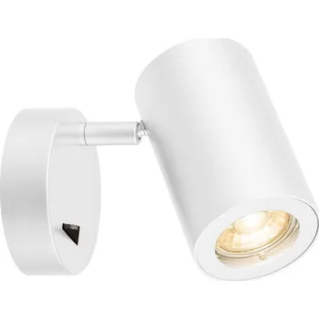 Svítidlo SLV - BIG WHITE ENOLA B nástěnné svítidlo QPAR51 se spínačem bílé max. 50W - BIG WHITE (SLV) LA 1000730