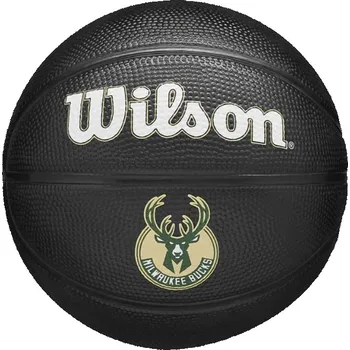 Fotbalový míč Míč Wilson NBA TEAM TRIBUTE MINI MIL BUCKS wz4017606xb Velikost 3