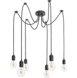 RED - DESIGN RENDL CINDY VI závěsná černá 230V E27 6x42W - RED - DESIGN RENDL RED R12054