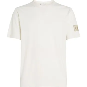 Pánské tričko Tričko Calvin Klein Jeans Ivory 1067111 XS
