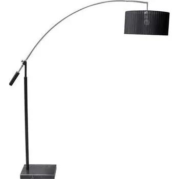 Stojací lampa AZZARDO Bianca (chrome/black) - AZZARDO AZZ AZ0006